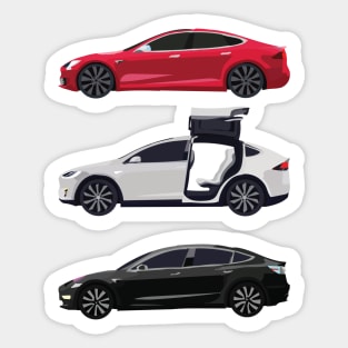 Tesla Motors Stickers for Sale