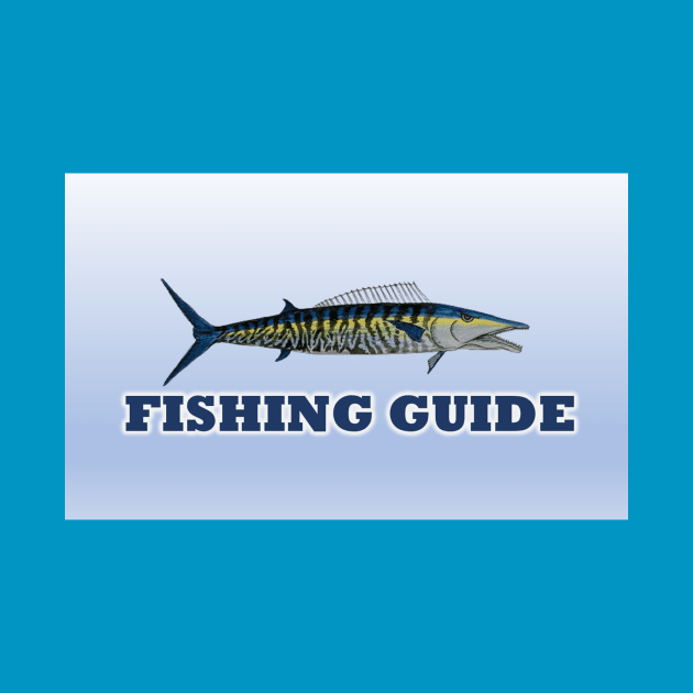 Fishing Guide- wahoo by Matt Starr Fine Art