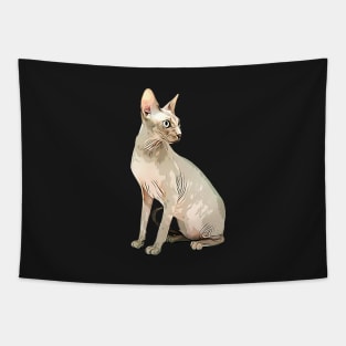 Sphynx - The remarkable hairless cat! Tapestry