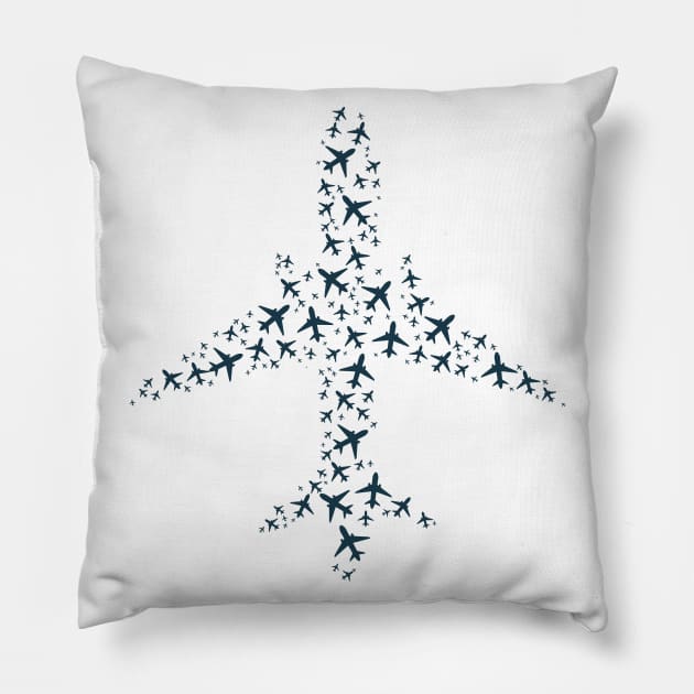 planes Pillow by visualangel