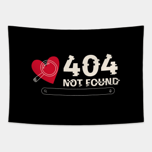 404, Heart Not Found Tapestry