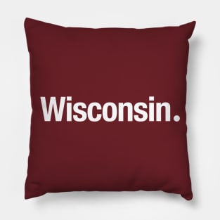 Wisconsin. Pillow