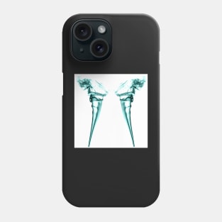 Unique and organic Smoke Art Abstract design Phone Case