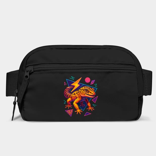 Retro Neon Enigma Leopard Gecko by Reptiq's Store