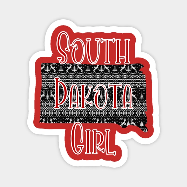 South Dakota Girl Magnet by Flux+Finial