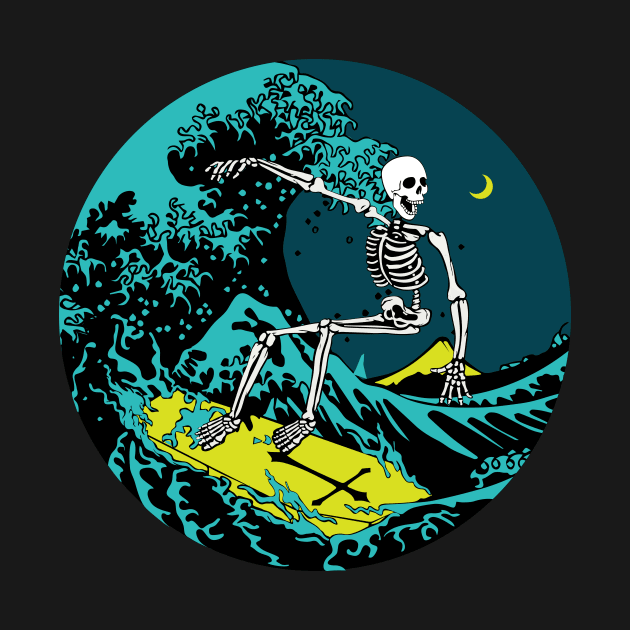 SKELETON SURFER by mustokogeni