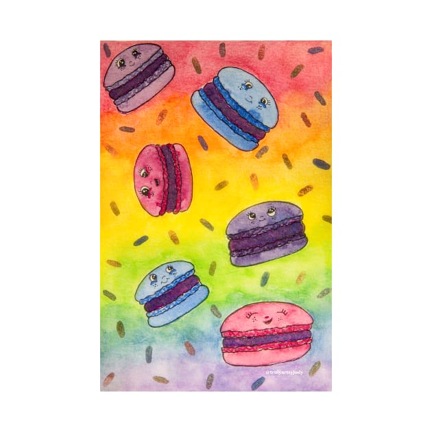 Party Macarons by Truly Artsy Judy