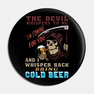 The Devil Whispers To Me - Oddly Specific Cursed Meme, Parody, Satire Pin