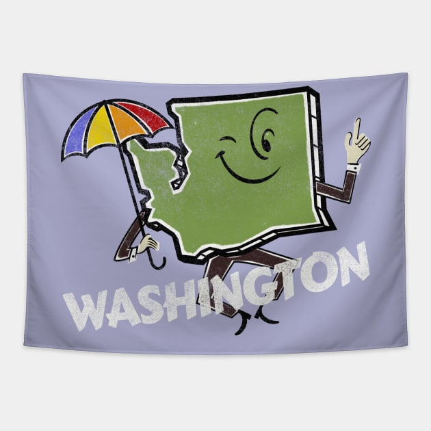 Vintage Mr Washington Tapestry by StudioPM71