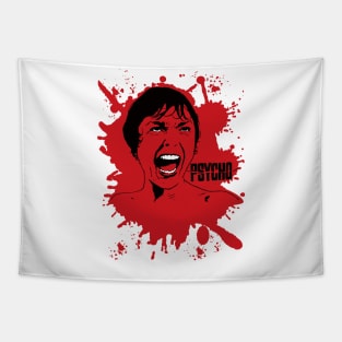 Horror blood splat Tapestry