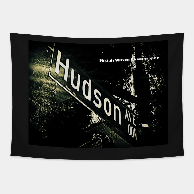 Hudson Avenue, Pasadena, California by Mistah Wilson Tapestry by MistahWilson