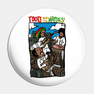 the maytals and toots Pin