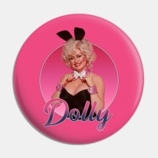 Retro Dolly Bunny Pin