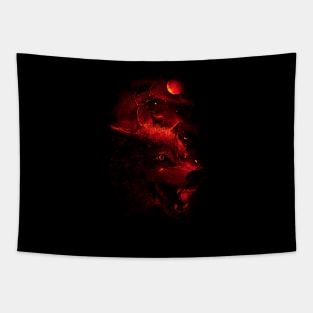 Red Dream Tapestry