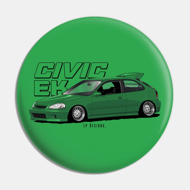 Civic Ek Pin by LpDesigns_