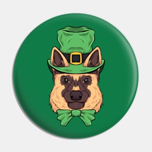 german shepherd st patricks day dog funny cute Pin