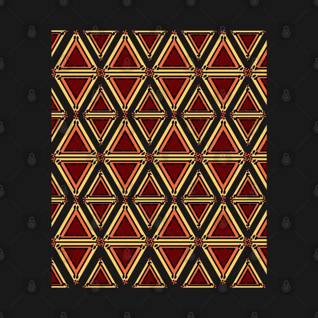 Geometric triangle Seamless Pattern by Ezzkouch