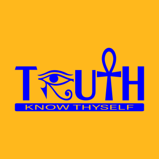 Truth Know Thyself Ankh T-Shirt