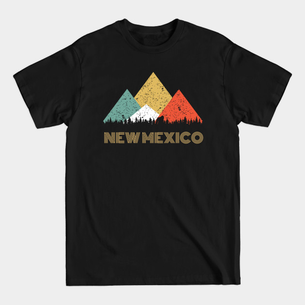 Discover Secret Sasquatch Hidden Retro New Mexico with Hiding Bigfoot - Bigfoot - T-Shirt