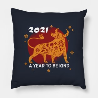 2021 Year To Be Kind Pillow