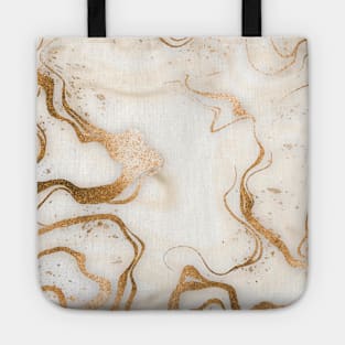 Beige and gold background Tote