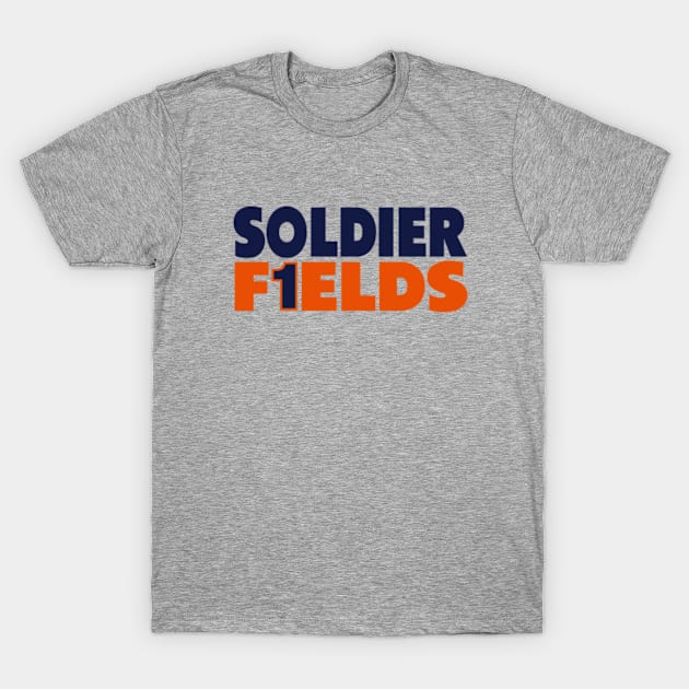 FanSwagUnltd Soldier Fields, Chicago Football T-Shirt