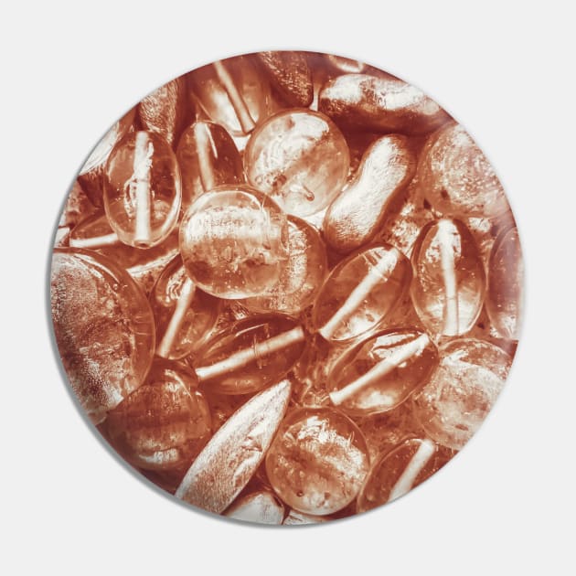 Ethnic Glass Beads Pin by eleonoraingrid