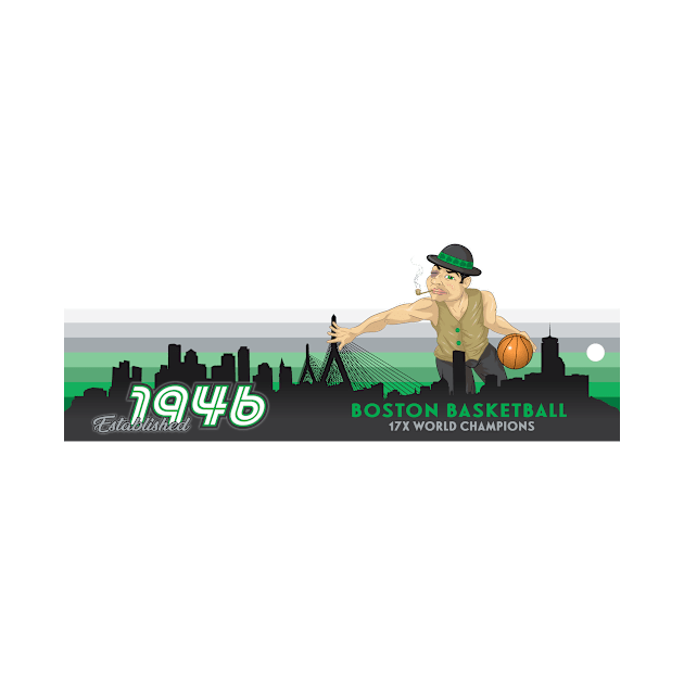 Celtics - 2019 Boston Champion Series Mascot Graphic by bkumm66