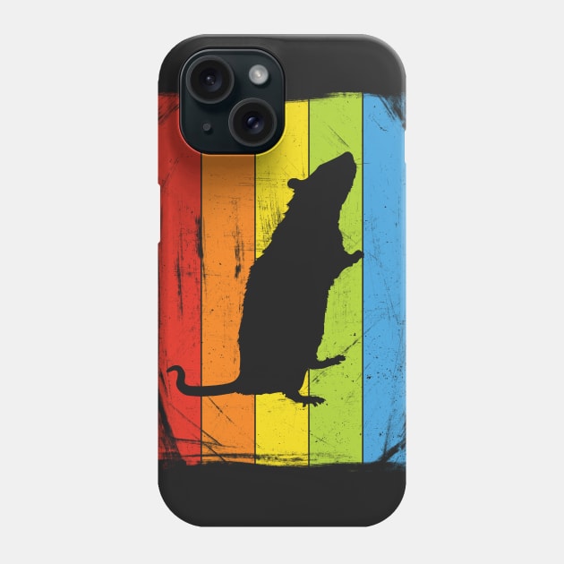 Rainbow Rat Phone Case by fizzyllama