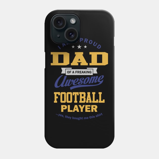 Father of football player. Phone Case by C_ceconello
