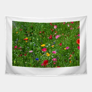 Wild flower garden Tapestry