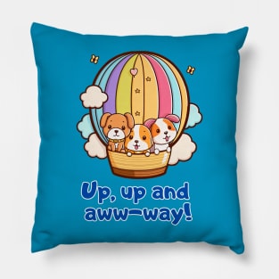 Up, up and aww-way! Pillow
