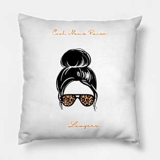 Cool Moms Raise Lawyers Pillow