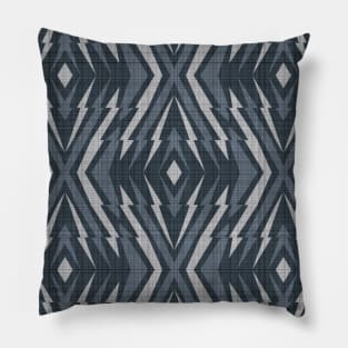 Geometric pattern. Rhombuses and lines #1 Pillow