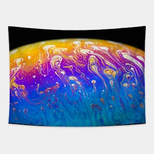 Soap Bubble Close Up Tapestry