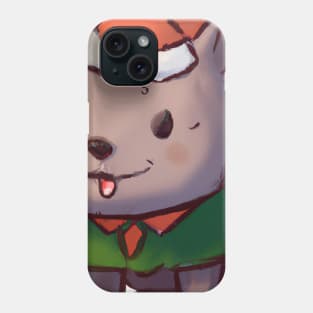 Cute Wombat Drawing Phone Case