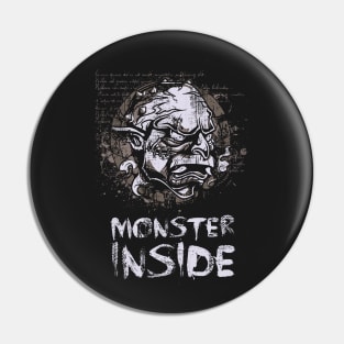 Monster Inside Pin