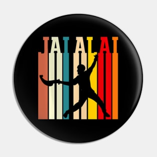 Jai Alai Pelota Basque Jai Alai Pin