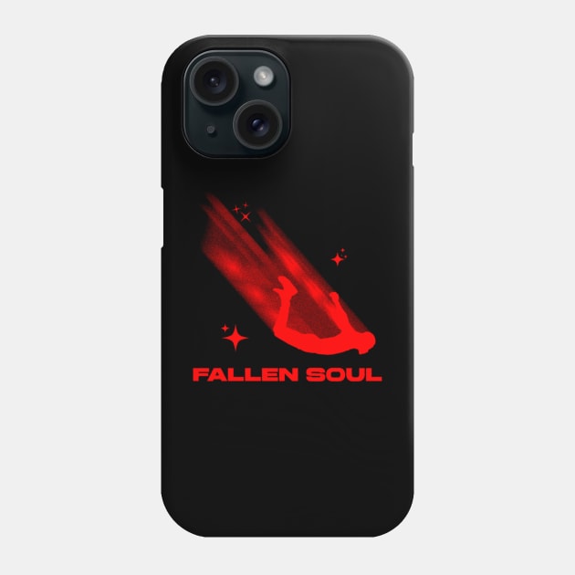 FALLEN SOUL RED Phone Case by Unexpected