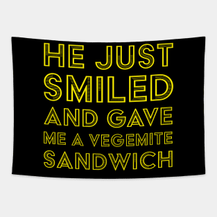 Vegemite Sandwich Down Under Tapestry