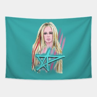 Pop Punk Princess v3 Tapestry