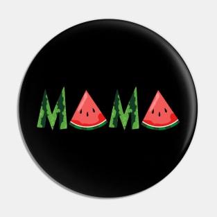 Watermelon Mama Summer Tropical Fruit Pin