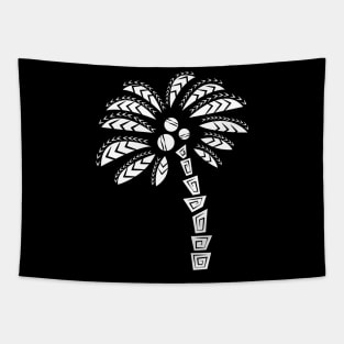 Hawaii style palm tree Tapestry