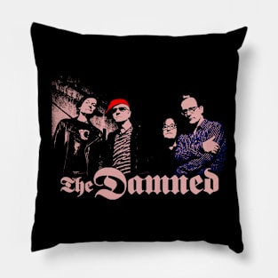 The Damned retro Pillow