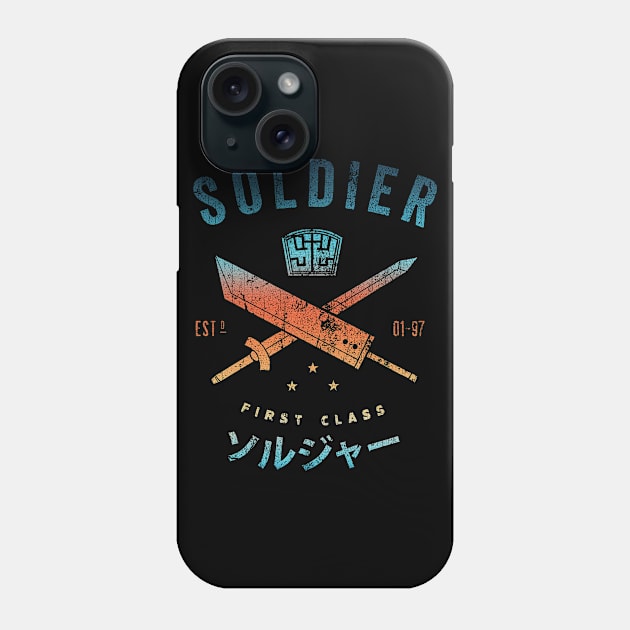 Soldier Sword Phone Case by Shiyi Studio