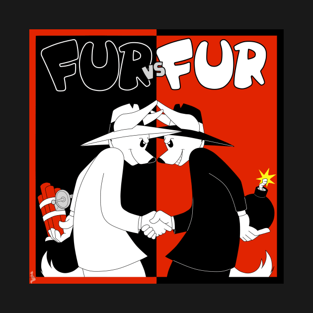 FUR vs FUR by JorgeWolfdog01