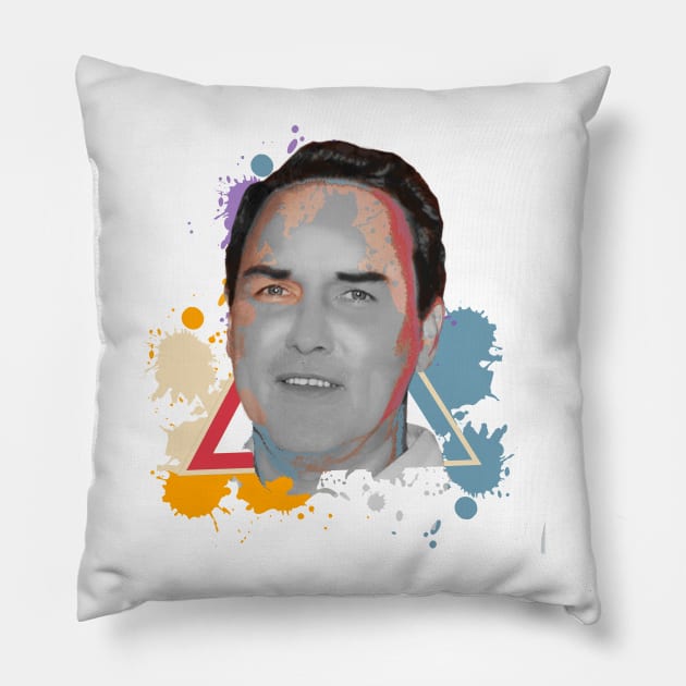 Norm macdonald Pillow by Creation Cartoon