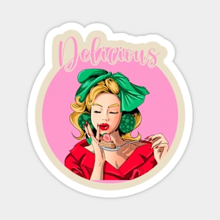 Delicious Vintage Magnet