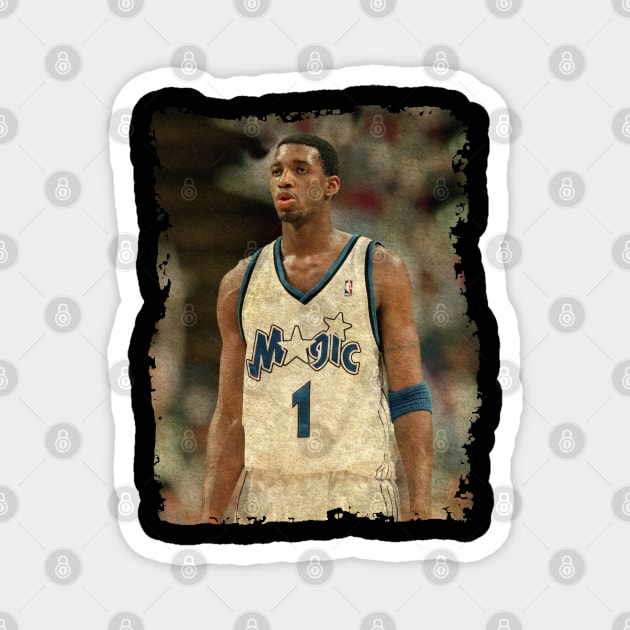 Tracy McGrady in Orlando Magic #1 Magnet by Omeshshopart