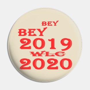 wlc 2020 bye 2019 Pin